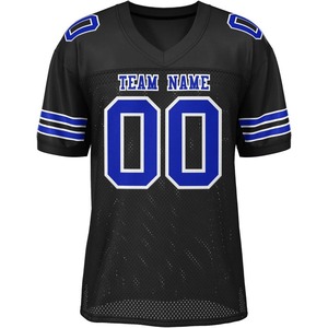 Vêtements de sport personnalisables de haute qualité à bas prix, imprimés, à séchage rapide, maillots de football américain sans manches, unisexe, 100% polyester mesh - Product Image 5