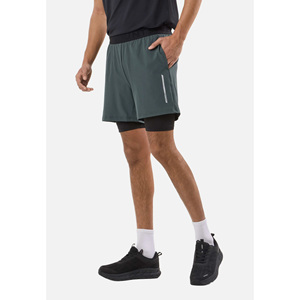 Shorts de sport double couche haut de gamme légers pour la course et l'entraînement – Fournisseur de gros de haute qualité - Product Image 1