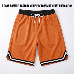 Shorts en mesh personnalisés, impression numérique, OEM, sans MOQ, shorts de sport pour la course à pied et le basketball - Product Image 5