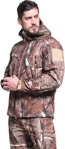 Veste de chasse camouflage d'hiver, doublée polaire, imperméable, pour activités de plein air - Product Image 5