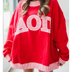 เสื้อสเวตเชิ้ตคอกลมทรงหลวม 2 ชิ้น รุ่น Zeta Custom Winter ผ้าฝ้ายเชนิลล์เนื้อนุ่ม ใส่ได้ทั้งชายและหญิง - Product Image 5