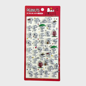 Pegatinas BONBON, Serie de Pegatinas 3D de Cristal Snoop, Productos Oficiales con Licencia, 4 Tipos Aleatorios, 1 Hoja, Venta al Por Mayor B2B - Product Image 4