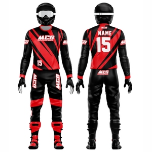 Wholesale Factory Direct Top Trending Flou Color Sublimation Printing Breathable Fabric Motocross MTB Dirt Bike Racing Uniforms - Product Image 1