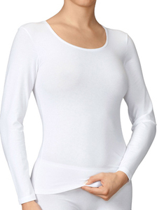 T-shirt de compression à manches longues léger et respirant pour femmes adultes, coupe ajustée, imprimé personnalisé, écologique, collection Printemps - Product Image 4