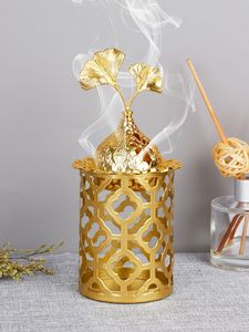 Quemador de Incienso Metálico de Aromaterapia Ecológico y de Lujo para Decoración Interior Religiosa, Espacio de Meditación, Uso en Todas las Estaciones - Product Image 5