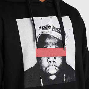 Sudadera con capucha holgada para hombre a precio económico, con estampado serigrafiado, diferentes tallas a elegir, diseño de logotipo personalizado, sudaderas con capucha para hombre con estampado serigrafiado. - Product Image 6