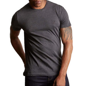 Camiseta deportiva de cuello redondo, personalizada de alta calidad, para hombre, de algodón, estilo urbano, larga, gruesa y de gran gramaje. - Product Image 5