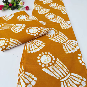 ผ้าฝ้ายทวิลพิมพ์ลายแอฟริกันสไตล์โมซัมบิกสำหรับเสื้อเชิ้ตเด็กผู้ชาย ชุดเดรส แฟชั่นสมัยใหม่ - Product Image 1