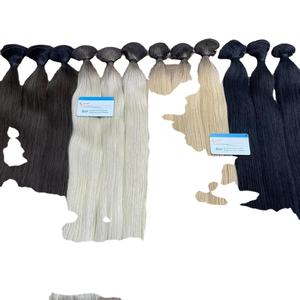 Extensiones de trama de cabello humano de grado 12A Premium, cutícula de doble estiramiento Remy Ombre, hecho a máquina - Product Image 2