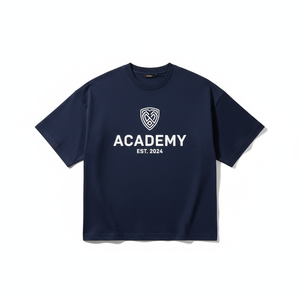 สถาบันเอเธนซ์ 2024 เสื้อยืดผ้าฝ้ายพิมพ์ลายโลโก้ผู้ชายแขนสั้นคอกลมลำลองทรงพอดีตัว - Product Image 1