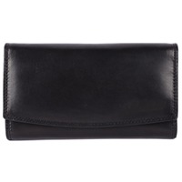Pochette de luxe en cuir véritable vintage avec fermeture ouverte, protection RFID et capacité de 1L pour usage quotidien/soirée, prix export Inde