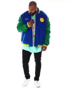 2027 Winter New Men's Sporty Casual Letterman <b>Jacket</b> Custom Logo Front Embroidery Customized Colors High Quality Fratres Sports - Product Image 3