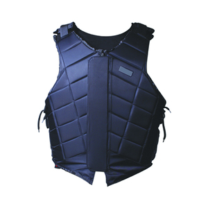 Chaleco de seguridad para equitación, chaqueta ecuestre de alta calidad, protector corporal de nailon ajustable y transpirable para montar a caballo. - Product Image 2