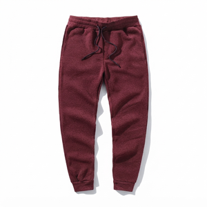 Pantalon de jogging d'hiver en molleton de coton épais pour homme, logo personnalisé, vêtements de sport décontractés, pantalon de course athlétique - Product Image 2