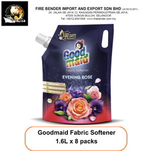 Goodmaid <b>Liquid</b> Fabric Softener 1.6L Evening Rose Anti Mal-odour Malaysia Made Bulk Purchase International Export Retail Market - Product Image 2