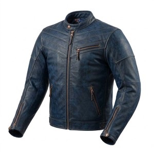 Black Canvas Leather Long <b>Thin</b> Hooded <b>Jacket</b> for Men Motorbike Biker Gear Casual Street Style <b>Waterproof</b> - Product Image 4