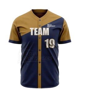 Vêtements de sport personnalisés, uniforme de baseball respirant, vêtements d'équipe, nouvelle arrivée, haute qualité - Product Image 3