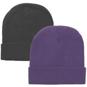 Knit Beanie Hat Ribbed <b>Winter</b> <b>Cap</b> Unisex Soft Warm Stretch Plain Skull <b>Cap</b> Custom Logo OEM Supplier Hat - Product Image 3