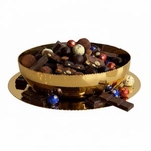 Nouveaux bols de service élégants en métal doré pour les collations, les dattes, les noix, les bonbons, les desserts, pour la présentation à la maison, les fêtes, les mariages. - Product Image 6