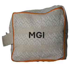 Sacs cadeaux en toile de coton recyclé écologique avec fermeture éclair, personnalisables avec logo, pour maquillage et pinceaux cosmétiques, vente en gros d'usine - Product Image 3