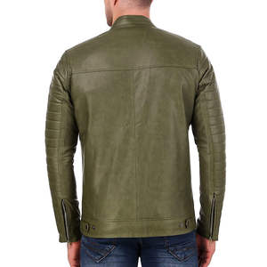 Veste en peau de mouton pour homme, couleur unie, tendance, style streetwear, décontractée, imperméable, respirante, hiver, logo personnalisable - Product Image 2