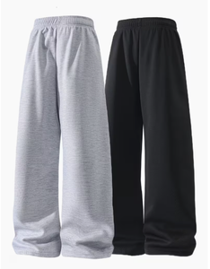 Men Premium Acid Wash Joggers Soft Cotton Blend Elastic Waist Casual Fitness Sweatpants - Product Image 2
