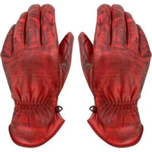 Guantes de Cuero Profesionales para Motociclistas, Unisex, Guantes de Protección para Carreras de Motos con Soporte para Nudillos - Product Image 1