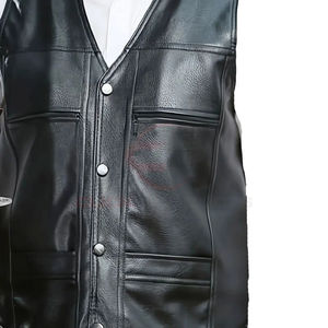 Veste en cuir de vachette pour homme de qualité supérieure à prix raisonnable, nouveau design tendance, veste en cuir pour motard pour homme pour adulte - Product Image 6