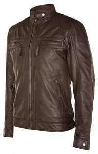 Veste en cuir pour homme, nouvelle collection, design tendance, veste en cuir PU, qualité supérieure, veste en cuir de vachette. - Product Image 3