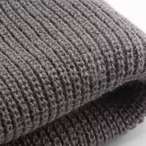 Top Selling 100% Wool Daily Soft Jacquard Beanie <b>Hat</b> High Quality Customizable Unisex Adult <b>Winter</b> Wholesale - Product Image 5