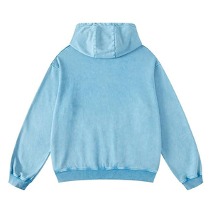 Sweat-shirts à capuche pour hommes, durables, effet délavé, mélange de coton, haute qualité, style vintage, en vente au prix de gros - Product Image 2