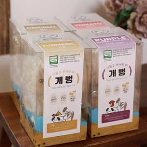 [EJ International] Gaeppeong Purple Sweet Potato Dog Organic Brown Rice Crunchy Bone Sugar-Free - Product Image 1