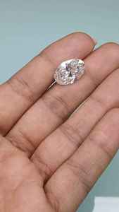 Loose <b>Diamonds</b> 1 Carat VS1 D White Oval Cut Lab Grown <b>Diamonds</b> for <b>Diamond</b> <b>Ring</b> Making Lab Stones Jewelry - Product Image 2