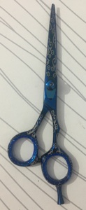 Wholesale Custom logo Salon Japanese Stainless Steel Gold Professional Barber Hair Cutting Scissors - Product Image 6