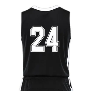 Uniforme de basket-ball de vêtements de sport de qualité supérieure 100% polyester Logo personnalisé ensembles d'uniformes de basket-ball pour hommes - Product Image 6