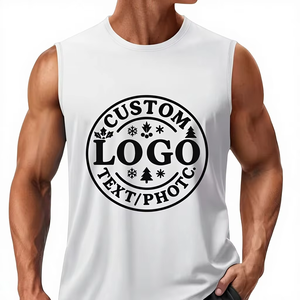Custom Sports Tank Top Collection Personalized 100% Cotton Breathable Quick-Dry Running Vests for Men Women Super Soft - Product Image 1