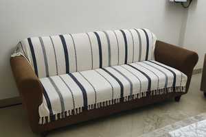 Manta de algodón de lujo para sofá, cubrecama decorativo, manta suave tejida con borlas para cama, decoración para sala de estar, sábana. - Product Image 3