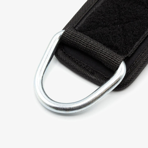 Correa de Muñeca y Tobillo Ajustable con Cierre de Gancho y Bucle, Logotipo Personalizado, Neopreno Acolchado, Anillo en D Resistente para Máquina de Cable - Product Image 3