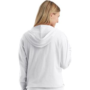 High Quality Relaxed Fitted Women's Long Sleeve Zipper Hoodies Custom Premium Selling <b>String</b> Hoodie <b>Top</b> Selling Female Hoody - Product Image 5