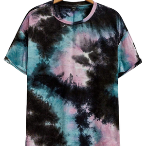Hecho a mano 100% algodón Pantone Dye camiseta de gran tamaño Streetwear hecho en Vietnam - Product Image 5