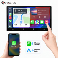 HANTUE Autoradio Android universel 11,5 pouces avec écran partagé et navigation GPS DSP, écran Android Auto Carplay pour lecteur de voiture