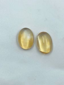 ซิทรินใสคุณภาพสูง รูปไข่ 2 เม็ด น้ำหนัก 9.42 กะรัต - Product Image 5