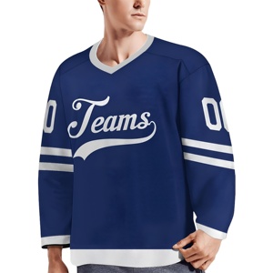 Jersey de Hockey sobre Hielo con Logotipo Personalizado, Último Diseño, Ropa Deportiva Activa para Entrenamiento al Aire Libre - Product Image 1