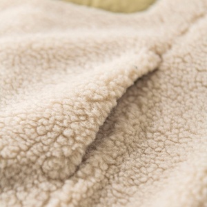 Veste à capuche en polaire sherpa marron pour homme, épaisse, zippée, coupe décontractée, pour l'hiver - Product Image 3