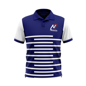 Polo pour homme élégant et décontracté à motif uni, manches courtes - Product Image 1