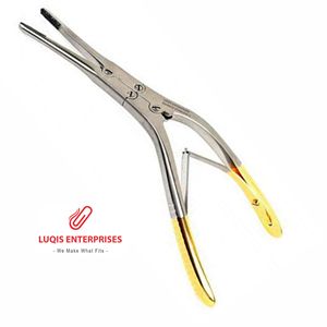 Rubin Septal Morselizer Forceps <b>Tungsten</b> Carbide Deeply Serrated Jaws ENT Surgical Instrument Stainless Steel - Product Image 1