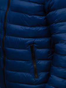 Chaqueta Acolchada de Invierno para Hombre, Nueva Llegada, Logotipo Personalizado OEM, Color Liso, Casual, Impermeable, Transpirable y Ligera - Product Image 2
