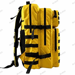 Sac à dos de sport unisexe robuste, durable, imperméable, léger, multi-compartiments, personnalisable, ceintures perlées en polyester - Product Image 5