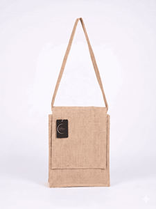 Sacs fourre-tout en jute écologiques et légers, vente en gros, logo personnalisé imprimé, sacs de courses réutilisables, toile de jute naturelle, usage universitaire - Product Image 1
