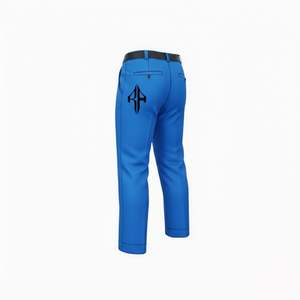 กางเกงยีนส์ผู้ชายคุณภาพสูงสำหรับฤดูร้อน เนื้อผ้าเบาสบาย ระบายอากาศได้ดี ผลิตจากผ้าฝ้าย 100% ทรงลำลองแบบตรงกลาง ซักแล้ว ทรงตรง  ยี่ห้อ RIVIAN  รับสั่งทำพิเศษ - Product Image 3